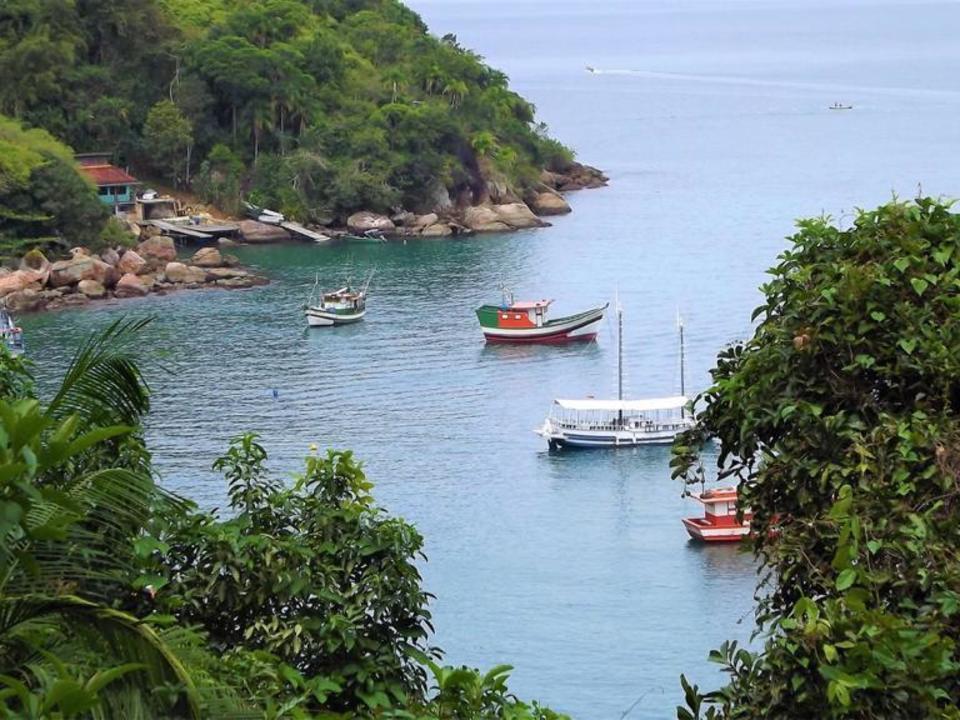 Deck Da Villa Pousada Ubatuba Dış mekan fotoğraf