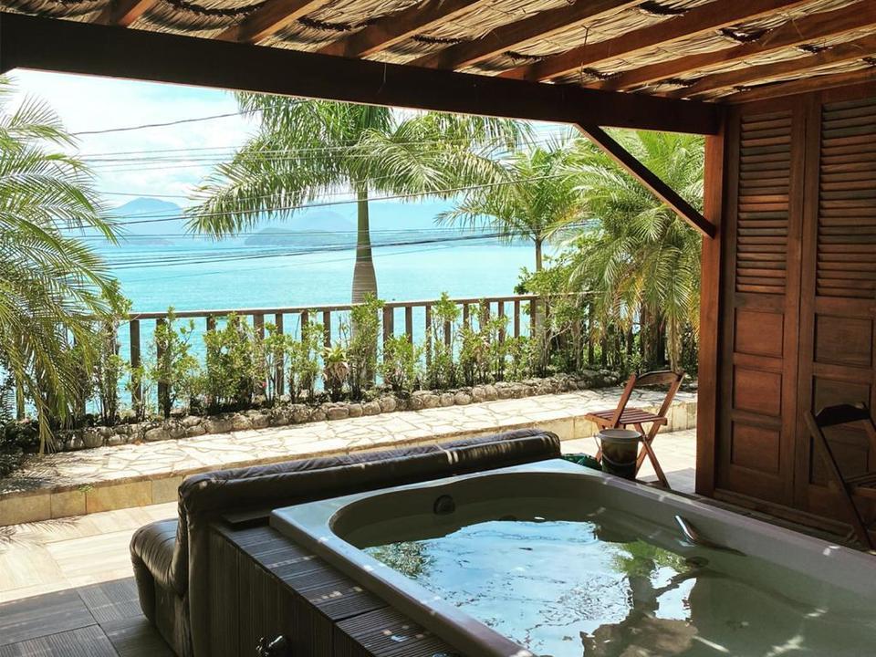 Deck Da Villa Pousada Ubatuba Dış mekan fotoğraf