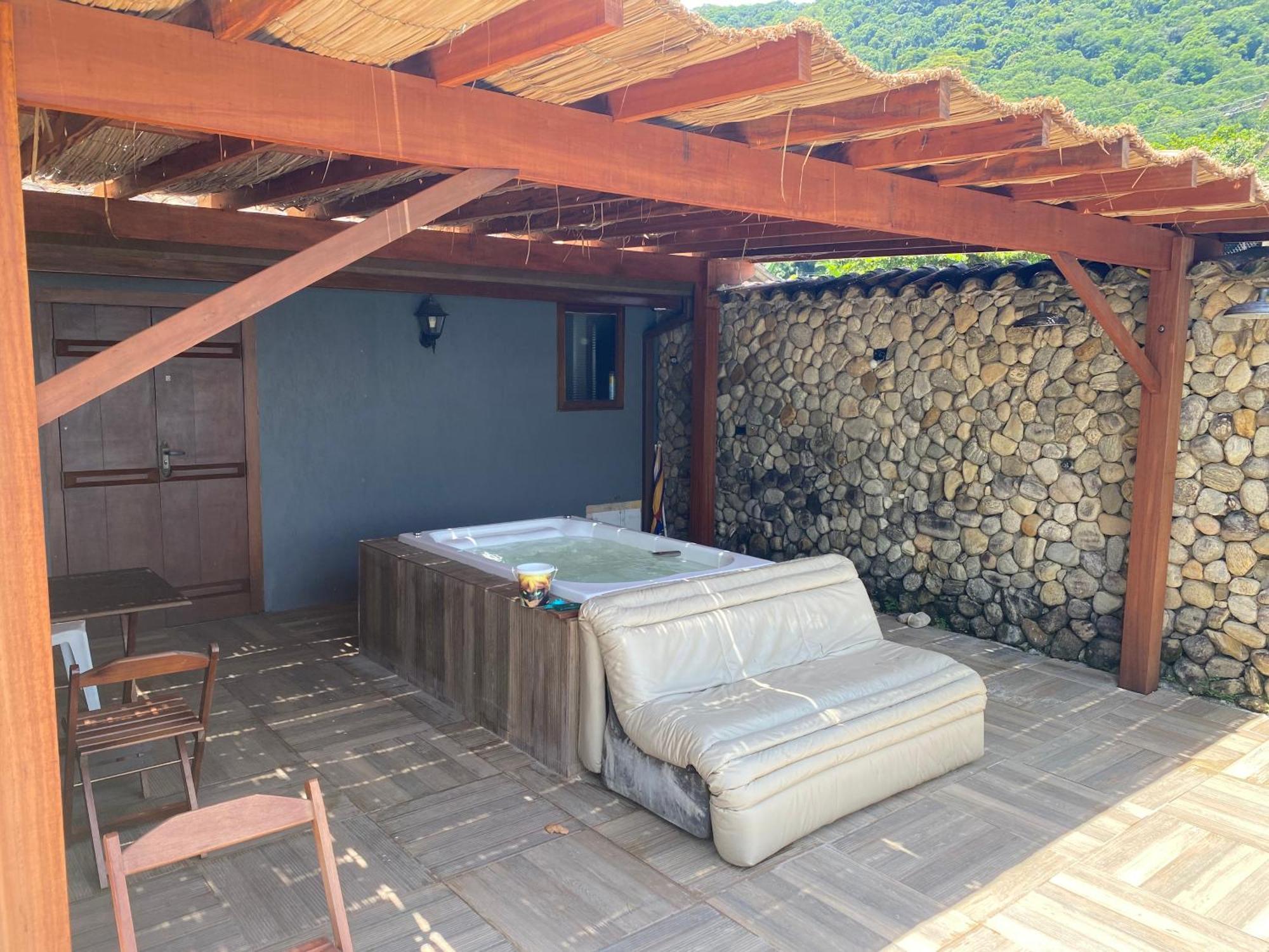 Deck Da Villa Pousada Ubatuba Dış mekan fotoğraf