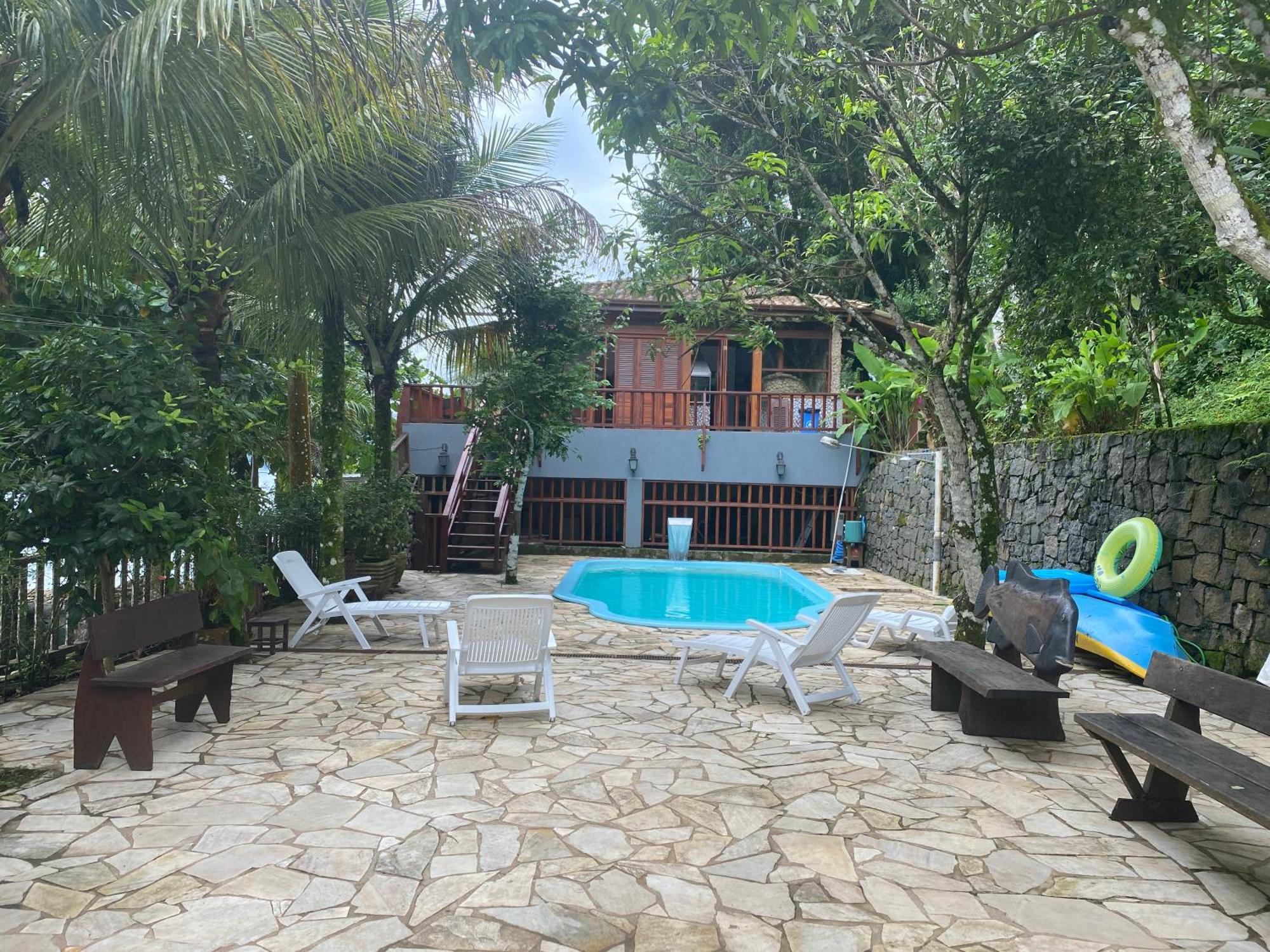 Deck Da Villa Pousada Ubatuba Dış mekan fotoğraf