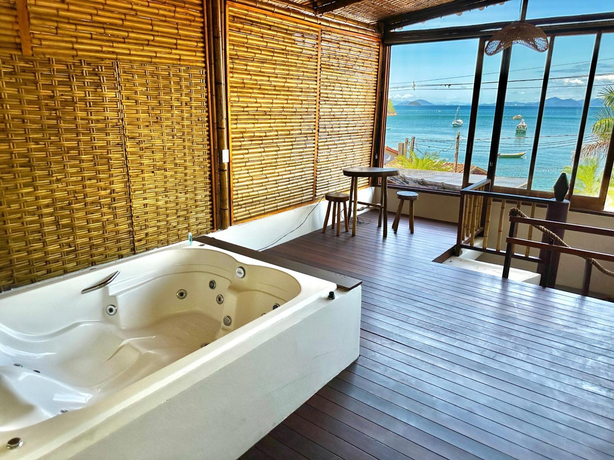Deck Da Villa Pousada Ubatuba Dış mekan fotoğraf